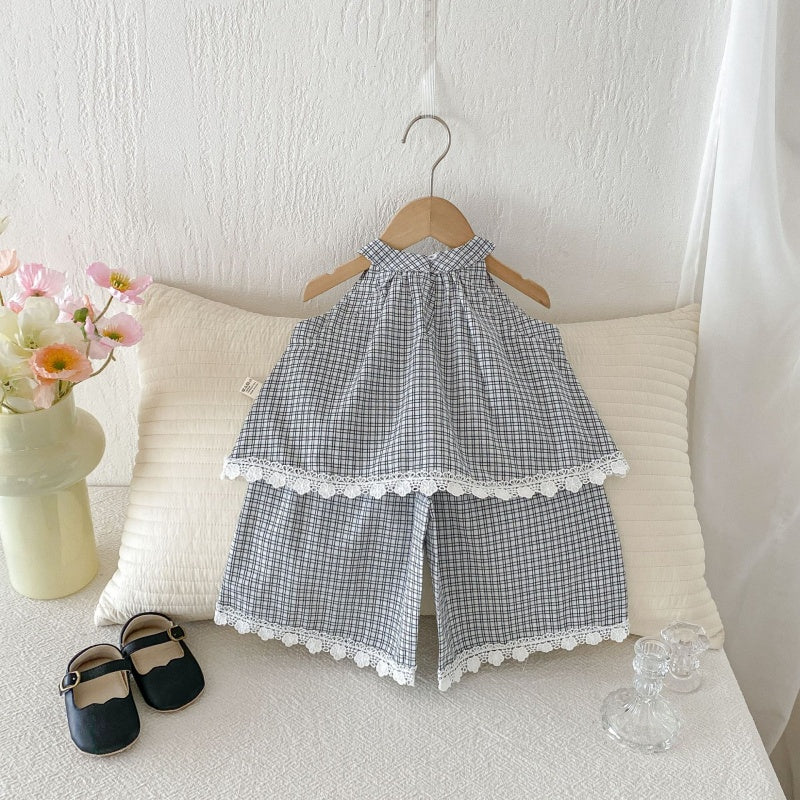 【BABY&KID】夏新作チェックセットアップSK105803