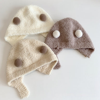 【HAT】ダブルポンポンニット帽子SK101623