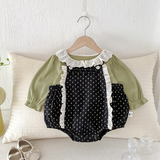 【BABY】レモンロンパース&ソフトトップスSK100421