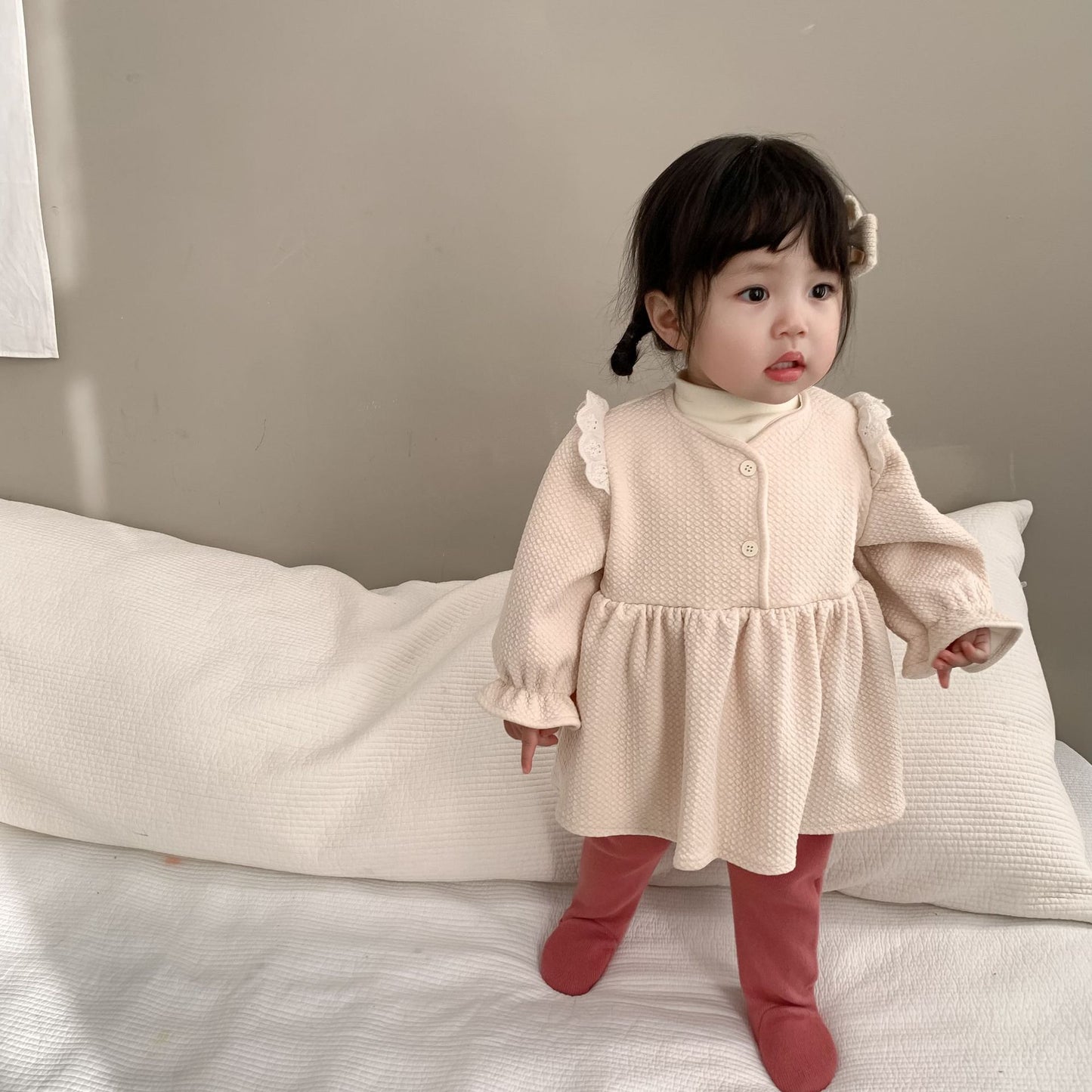 【BABY】レトロプリンセス風ワンピースSK012412
