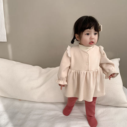 【BABY】レトロプリンセス風ワンピースSK012412