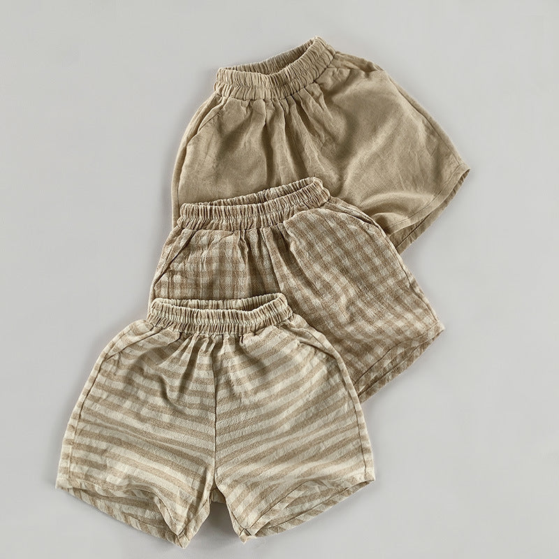 【BABY&KID】夏新作 コットンショートパンツSK080822