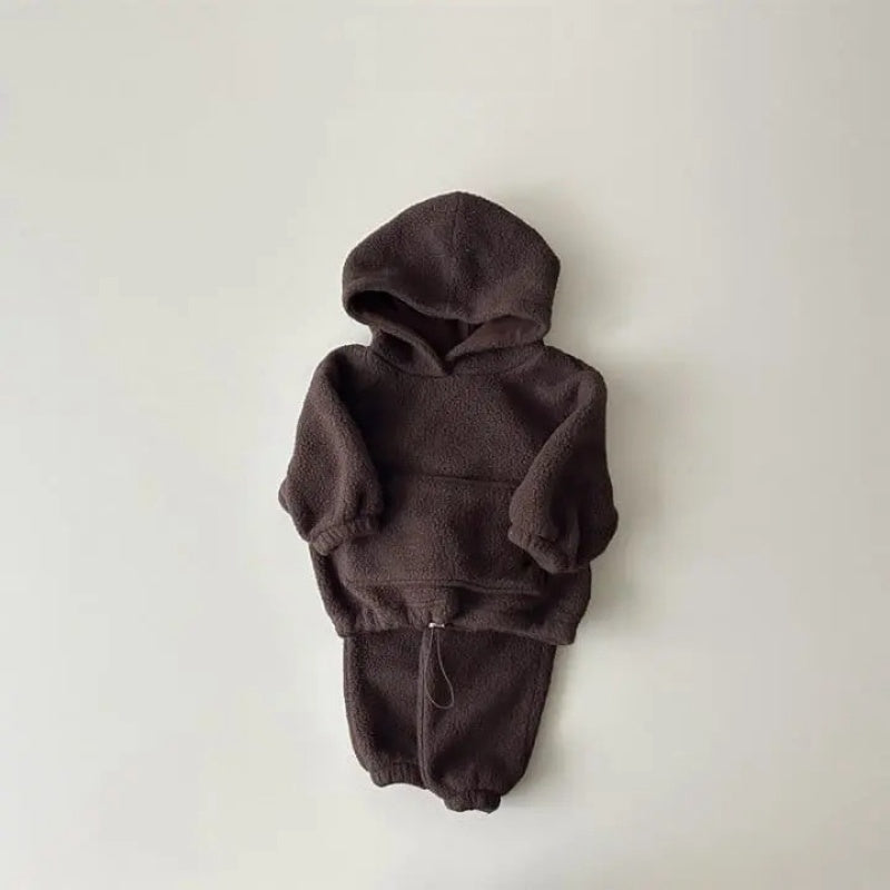 【BABY&KID】バイカラー起毛セットアップSK030710