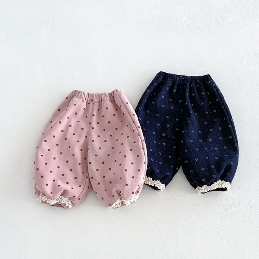 【BABY&KID】ドット小花柄パンツSK108101