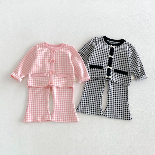【BABY&KID】レトロチェックセットアップSK106615