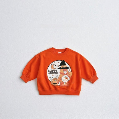 【BABY&KID】ハロウィンパンプキンベアカジュアルスウェットSK102023