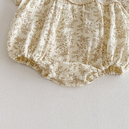 【BABY】夏新作しぼ感プリントロンパースSK104613