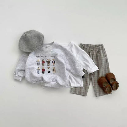 【BABY&KID】韓国風くまスウェットSK101547