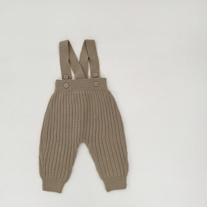 【BABY】おしゃれニットサロペットパンツSK100203