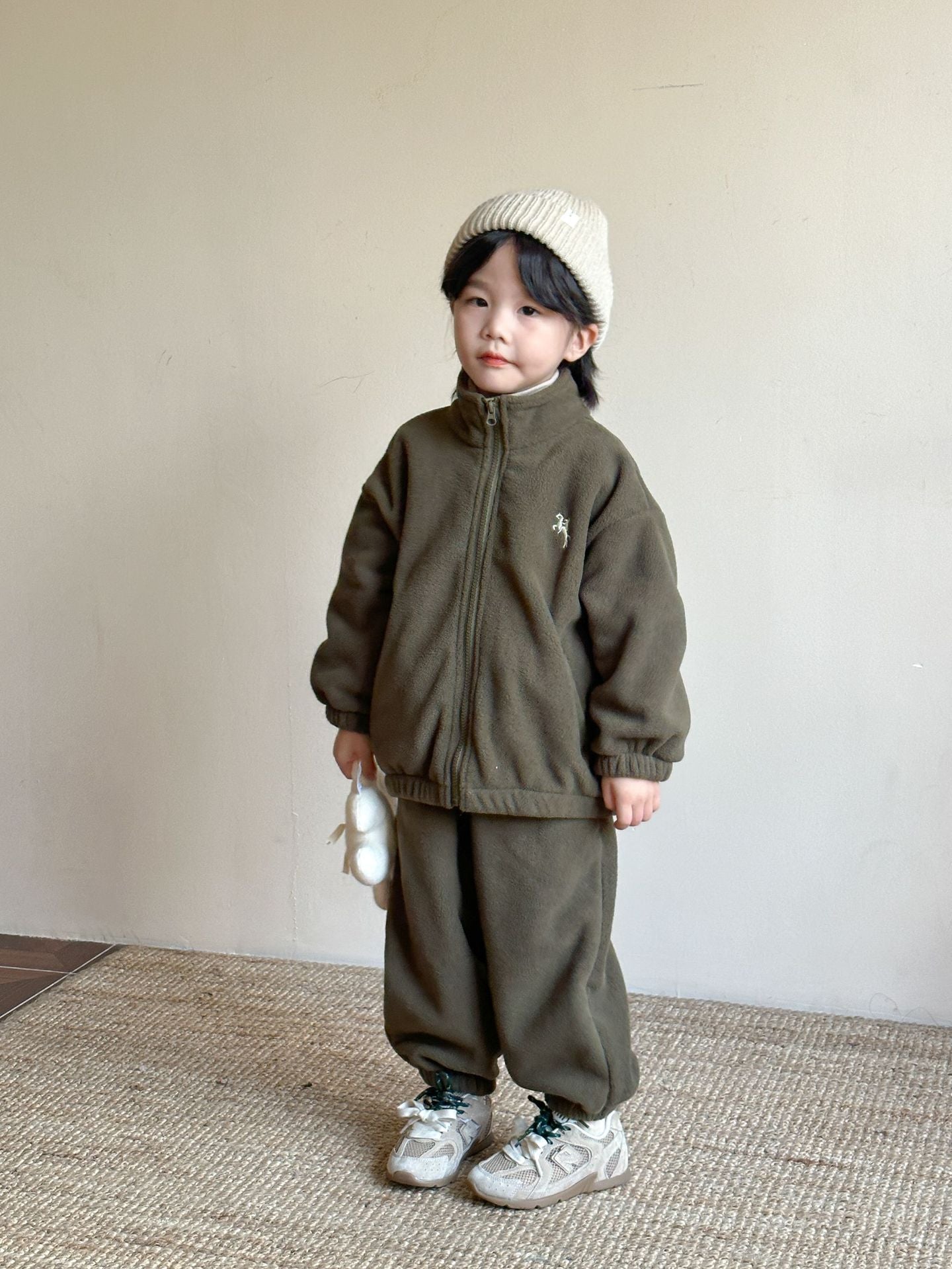 【BABY&KID】厚手もこもこセットアップSK012616