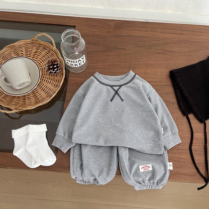 【BABY&KID】ワッフルリラックスセットアップSK101829