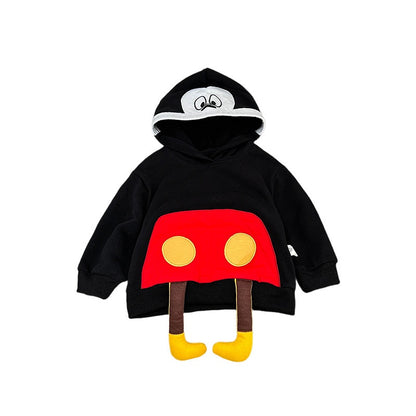 【BABY&KID】韓国風フード付きスウェットSK104128