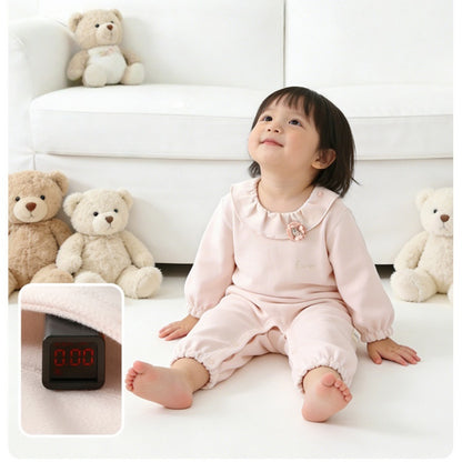 【BABY】北欧風フリル襟レースカバーオールSK104420