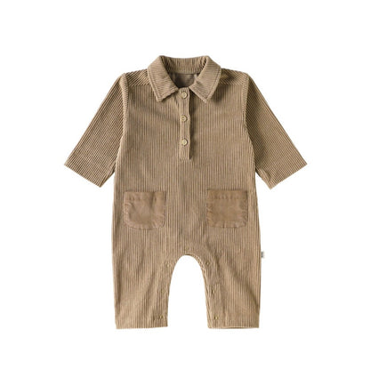 【BABY】北欧風コーデュロイカバーオールSK102309