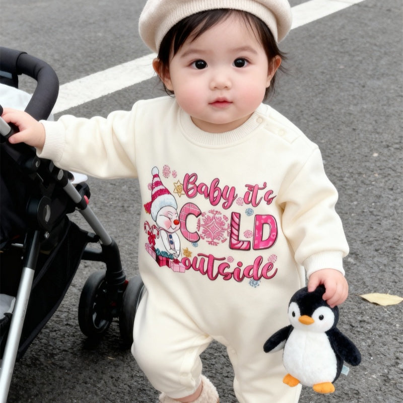 【BABY】クリスマスコスチュームカバーオールSK103203