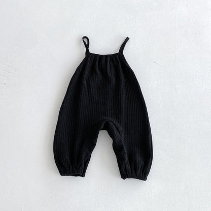 【BABY】蝶結びサロペットロンパースSK100313