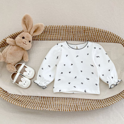 【BABY&KID】無地プリントTシャツSK093024