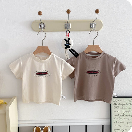 【BABY&KID】夏新作 キュートキャラクターTシャツSK092627