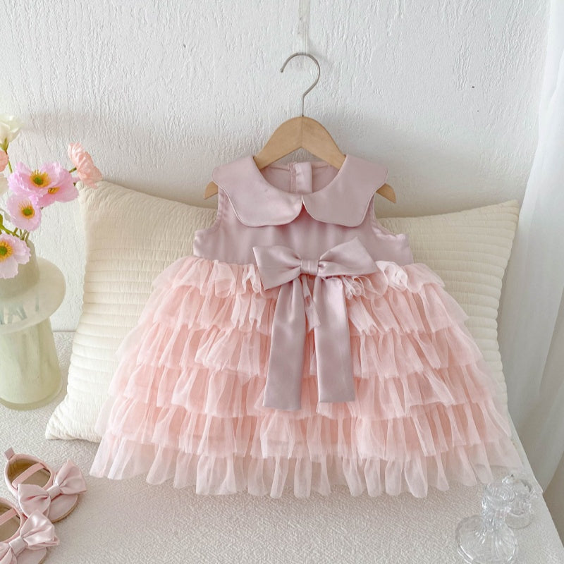 【BABY&KID】夏新作 ピンクケーキワンピースSK080115