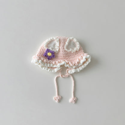 【HAT】かわいい手編みニット帽子SK101633