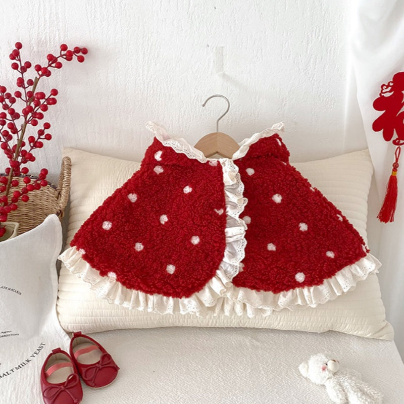 【BABY】フリルうさ耳ケープSK102935