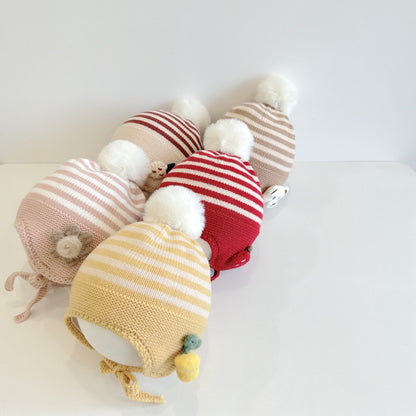 【HAT】ボーダーニット帽子SK101612