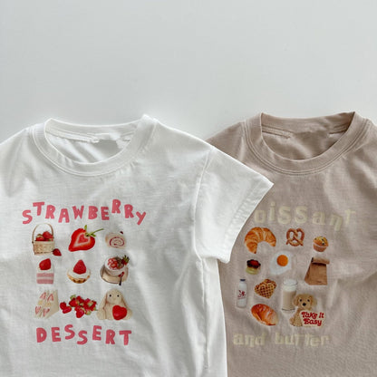 【オトク】【BABY】夏新作 プリントコットンロンパース、TシャツSK071804