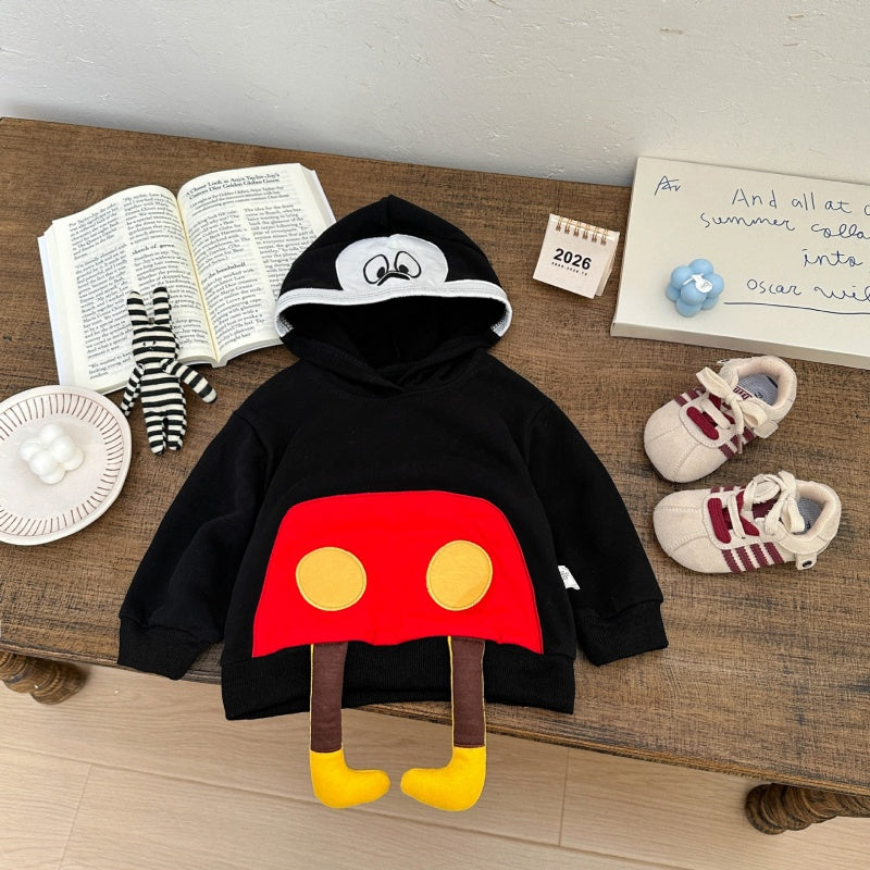 【BABY&KID】韓国風フード付きスウェットSK104128