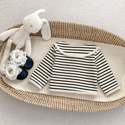 【BABY&KID】ストライプシンプルカラーセットアップSK092723