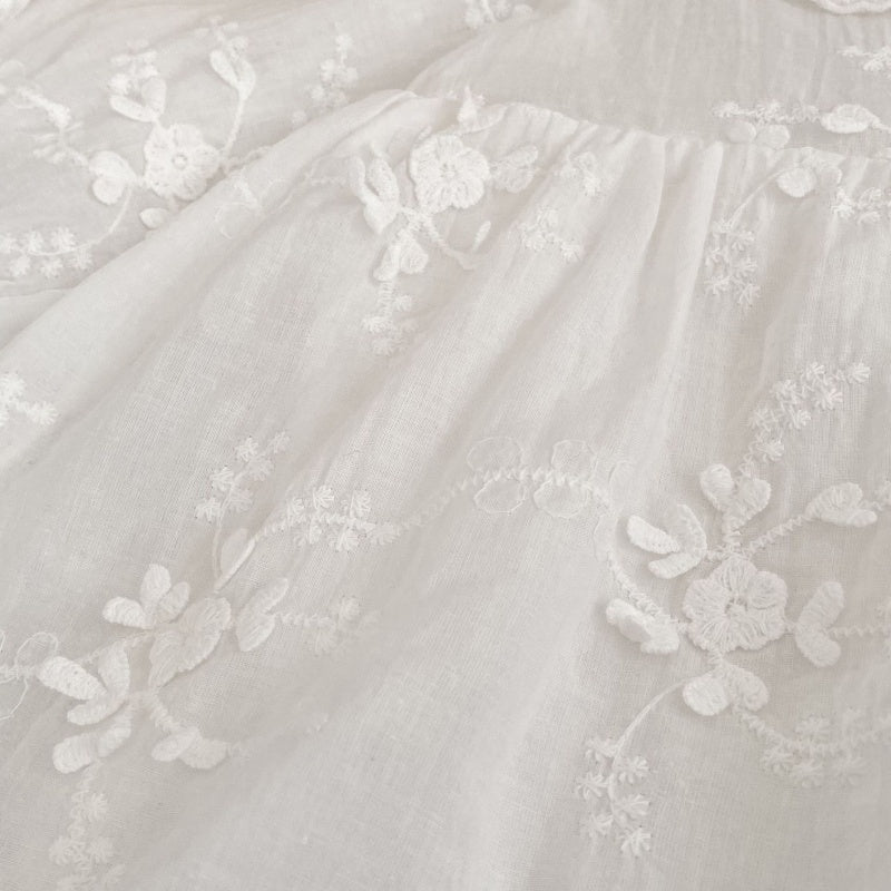 【BABY】おしゃれジャガード丸首ロンパースSK104104