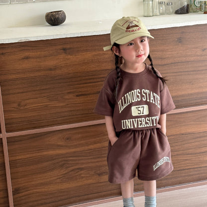 【BABY＆KID】夏新作 ILLINOIS STATEセットアップ SK063002