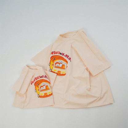 【親子】夏新作 キャラクターTシャツSK090808