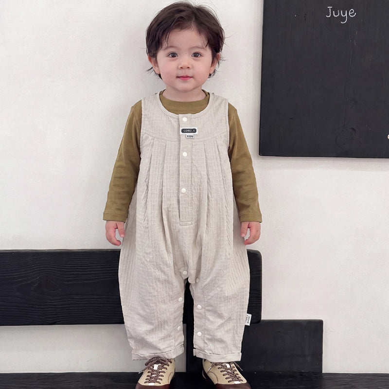 【BABY】ケープサロペット＆トップスSK107805