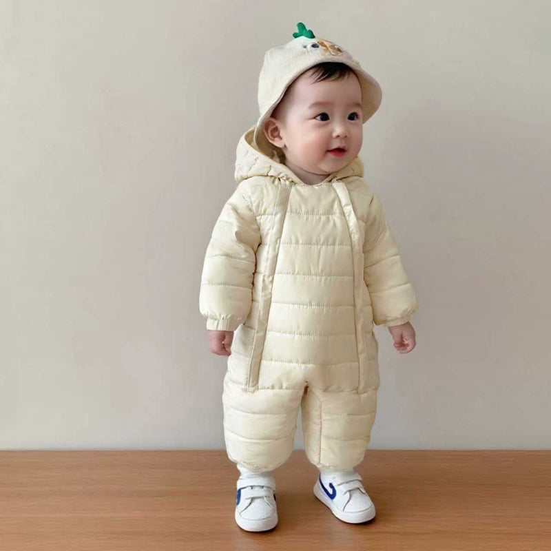 【BABY】冬新作韓国風シンプルあったかカバーオールSK103219