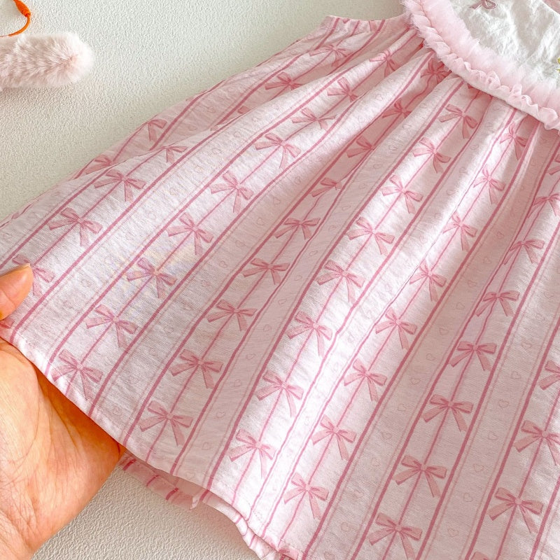 【BABY&KID】夏新作蝶結びワンピースSK106113