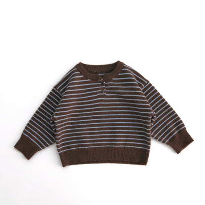 【BABY&KID】ボーダープルオーバーニットSK100539