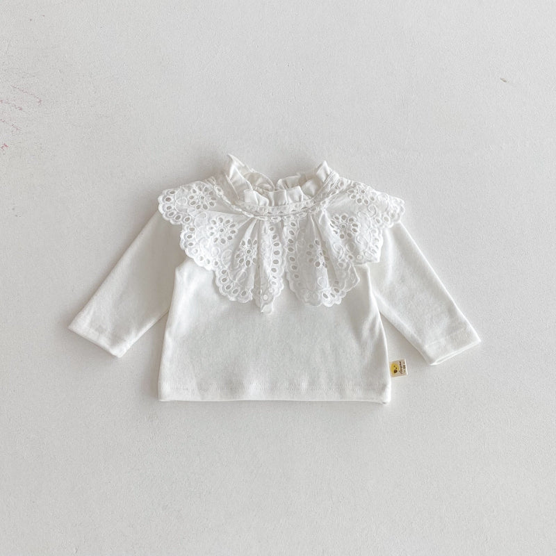 【BABY】レースフリル付きTシャツSK092422