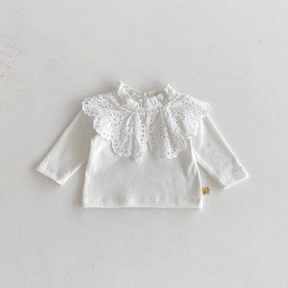 【BABY】レースフリル付きTシャツSK092422