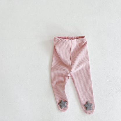 【BABY】星シンプルレギンスSK022104