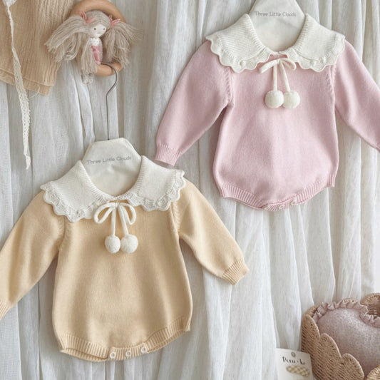【BABY】ニットボールロンパースSK106916