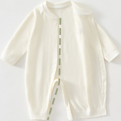 【BABY】北欧風いぬワッペンカバーオールSK102615