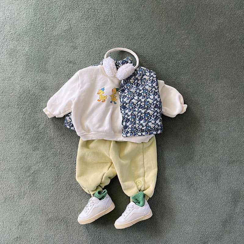 【BABY】あひるプリントスウェットSK101543