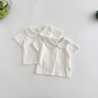 【BABY】夏新作 ナチュラル無地サロペット＆帽子、TシャツSK072224
