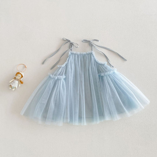 【BABY】夏新作チュールふんわりワンピースSK105016