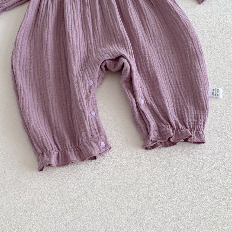 【BABY】レース刺繍カバーオールSK103617