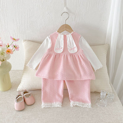 【BABY&KID】かわいいうさ耳セットアップSK092320
