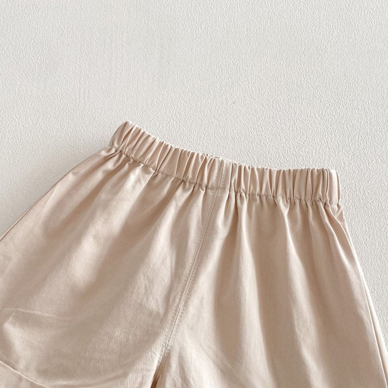 【BABY】夏新作ピンクシャツ＆ショートパンツSK104616