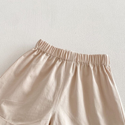 【BABY】夏新作ピンクシャツ＆ショートパンツSK104616