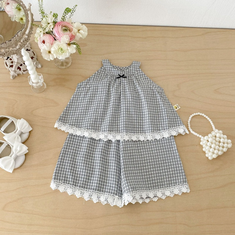 【BABY&KID】夏新作チェックセットアップSK105803