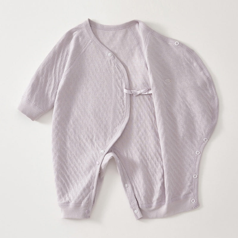 【BABY】北欧風小花刺繍カバーオールSK104401